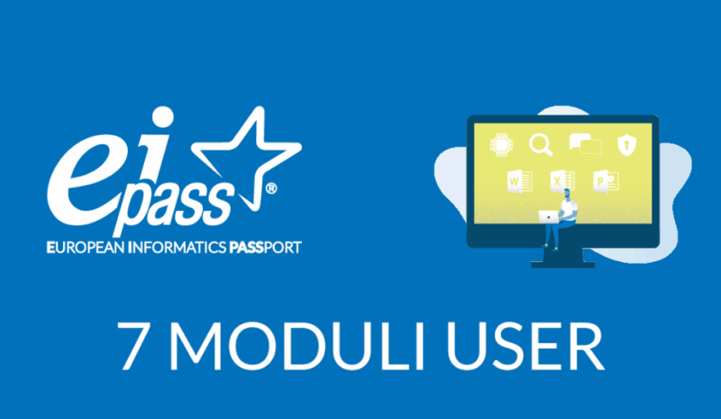 Certificazione EiPASS 7 Moduli User